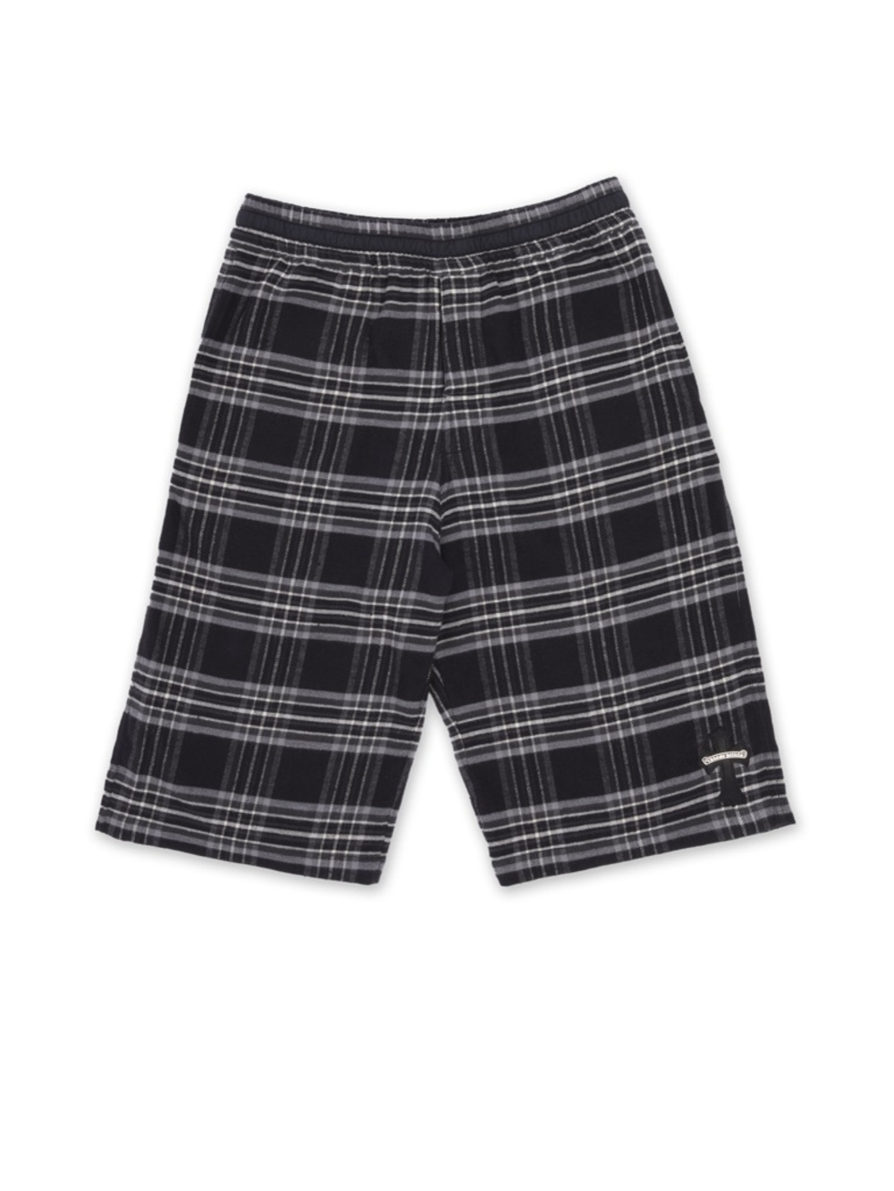 Authentic chrome hearts 
Black & White Plaid Lounge Shorts